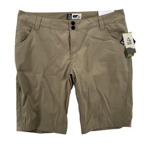 Alpine Design Shorts Womens 14 Chinchilla Tan Tech Series Hiking Outdoor NWT